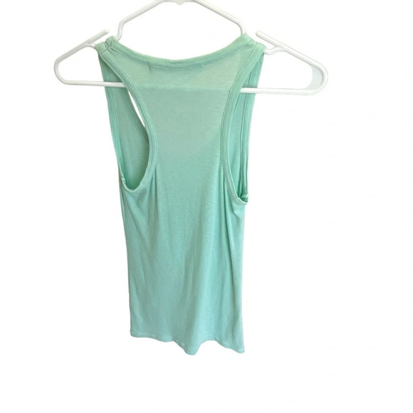 Michael Stars Women’s Classic Racerback Tank in Light Blue OS - Picture 5 of 5